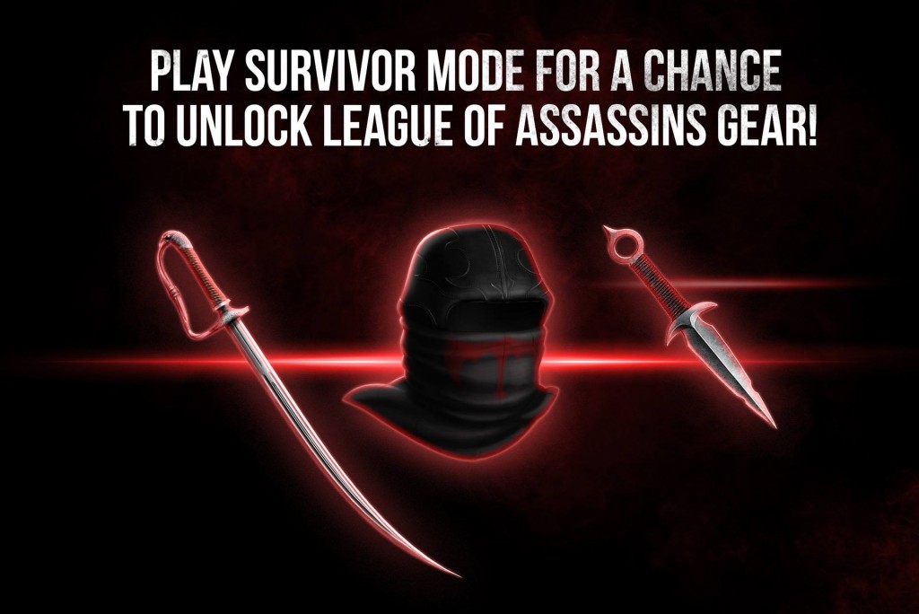 League of Assassins Gear Set Survivor Mode Challenge for Injustice