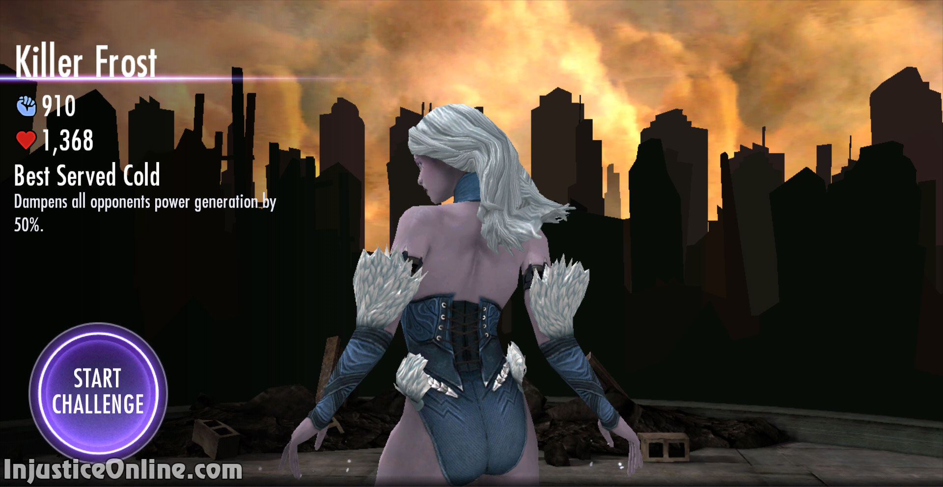 Killer frost injustice mobile